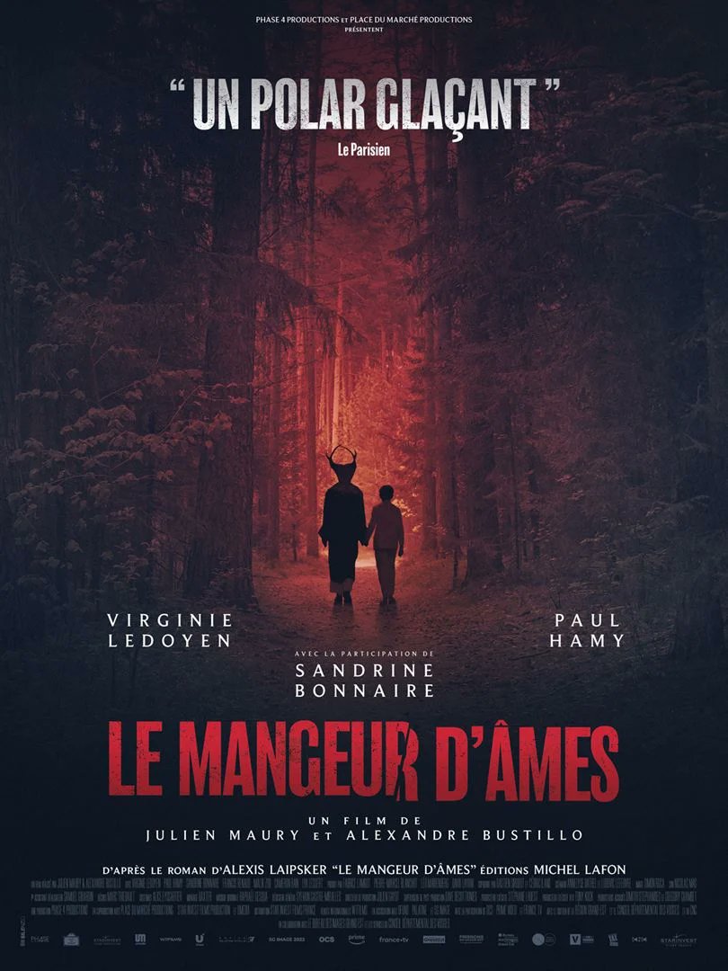 🎟️Découvrez LE MANGEUR D’ÂMES 🍽️ de Julien Maury & Alexandre Bustillo au cinéma !  

Présenté hors compétition à #Gérardmer2024, cette enquête criminelle suit Paul Hamy et Virginie Ledoyen au cœur des Vosges.

@regiongrandest 
@StarInvestFilms