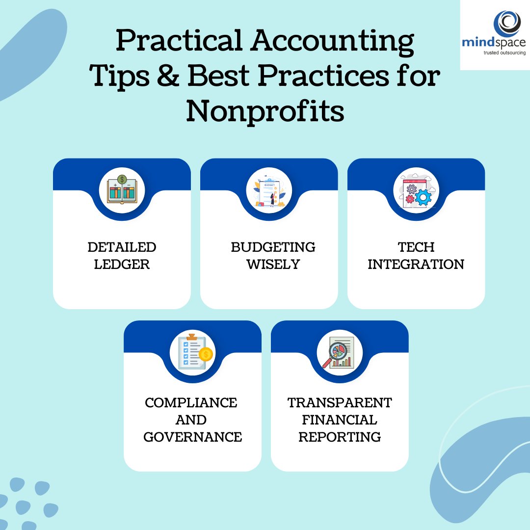 Unlock Success with Practical Accounting Tips & Best Practices for Nonprofits! 🌟
#nonprofitaccounting #financialmanagement #transparency #impact #mindspaceoutsoucing