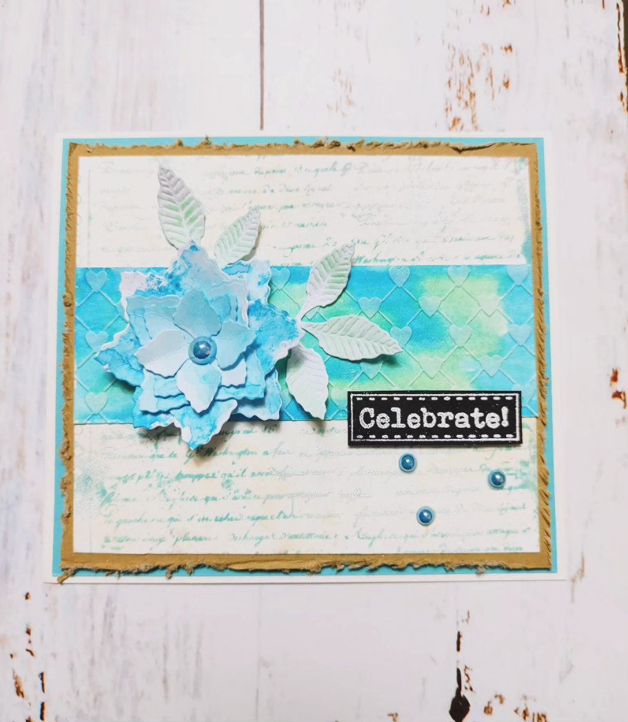 For this sample I went for a bit of the mixed media look using the new Ticket Tapetastic 2 sentiments from Sentimentally Yours. Create & Craft TV if stock lasts, at midday and 4pm
#craft #cardmaking #papercraft #stamping @HoneypotCrafts