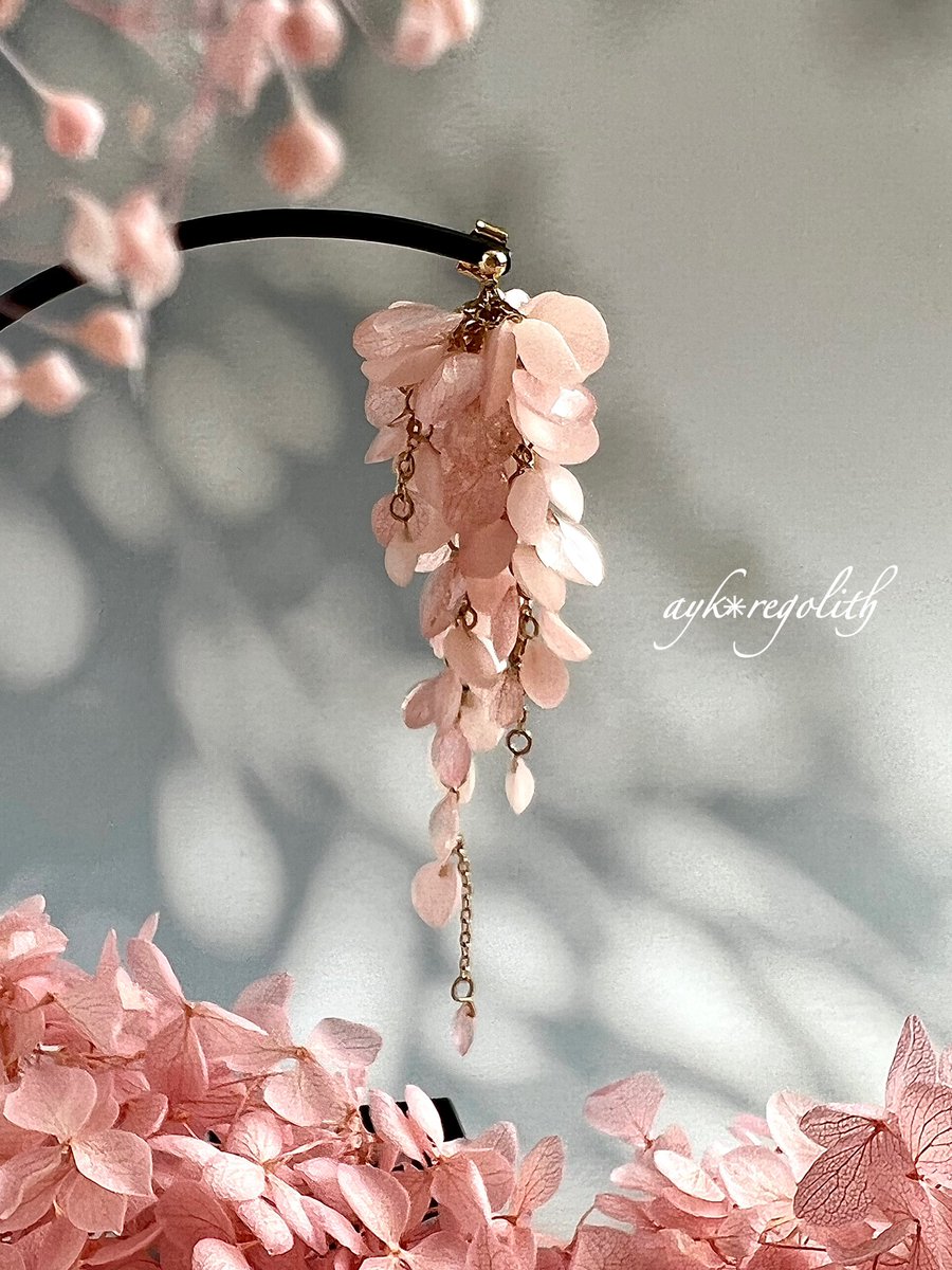 新作🌸紫陽花生まれの枝垂れ桜