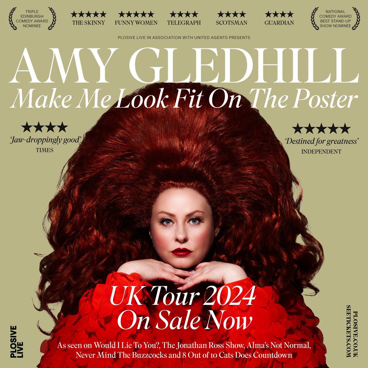 📣 ON SALE NOW 📣 Amy Gledhill: Make Me look Fit On The Poster The triple Edinburgh Comedy Award nominee returns with a brand-new show about self-confidence, romance and bin bags. 📅 29 November 🎟️ lsqtheatre.com/3wlm9Cb