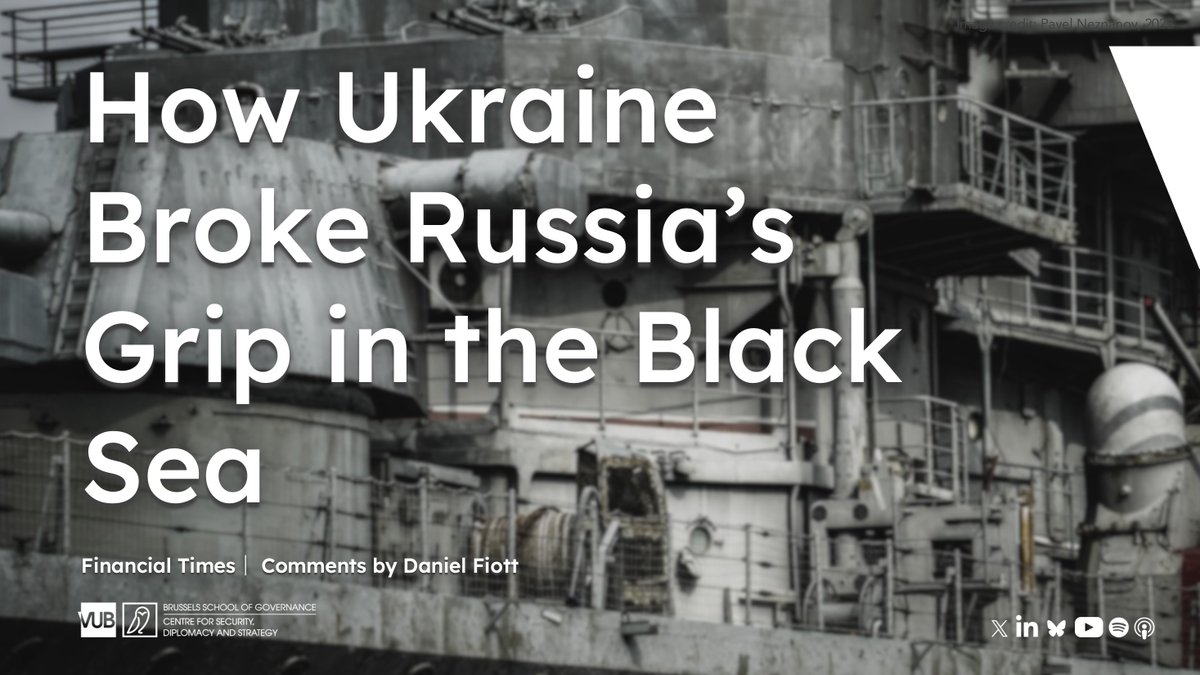 Check-out @FT's visual story on how Ukraine broke Russia's grip in the Black Sea. A superbly crafted and informative story with insights from our own @DanielFiott. The story was produced by @samjoiner @sam_learner @Dan_Clark5 @inari_ta @ian_bott_artist 🔸 subs.ft.com/products?locat…