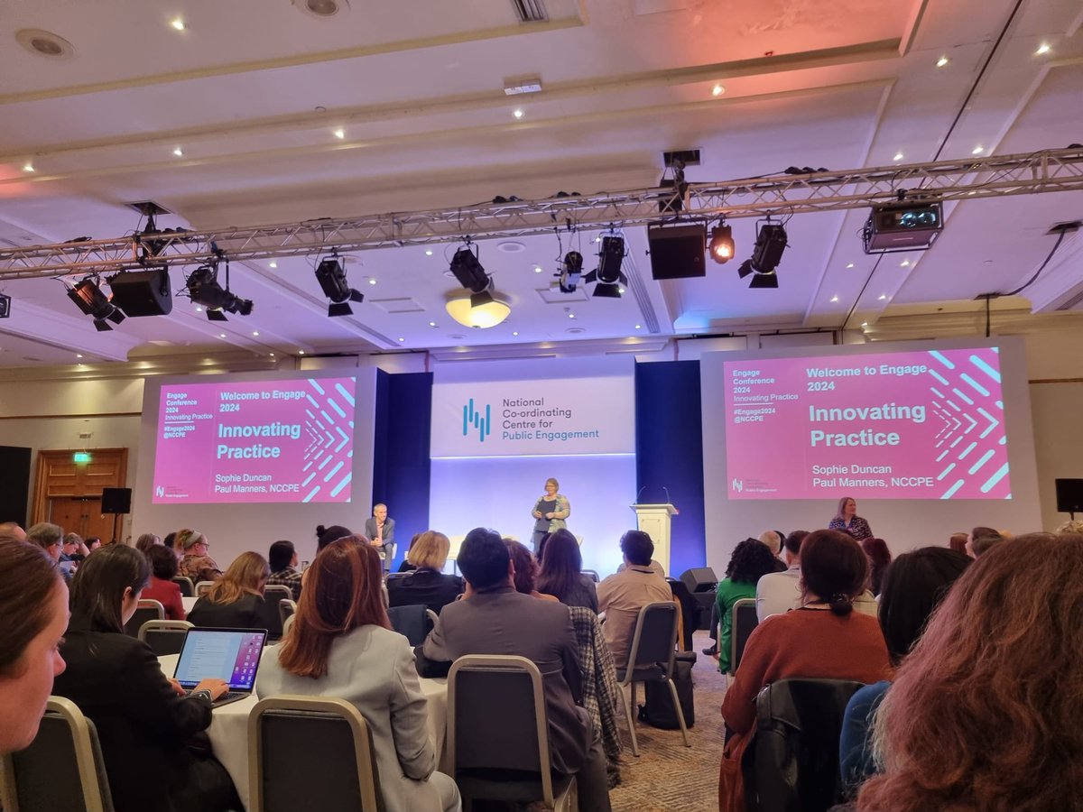 We are at the #Engage2024 conference today with our colleagues from @PhysMentoring and #LoveReadingMentoring to talk about 'Mentoring as a changemaker across the education sector'. Thanks for having us @NCCPE ! We already feel so inspired!