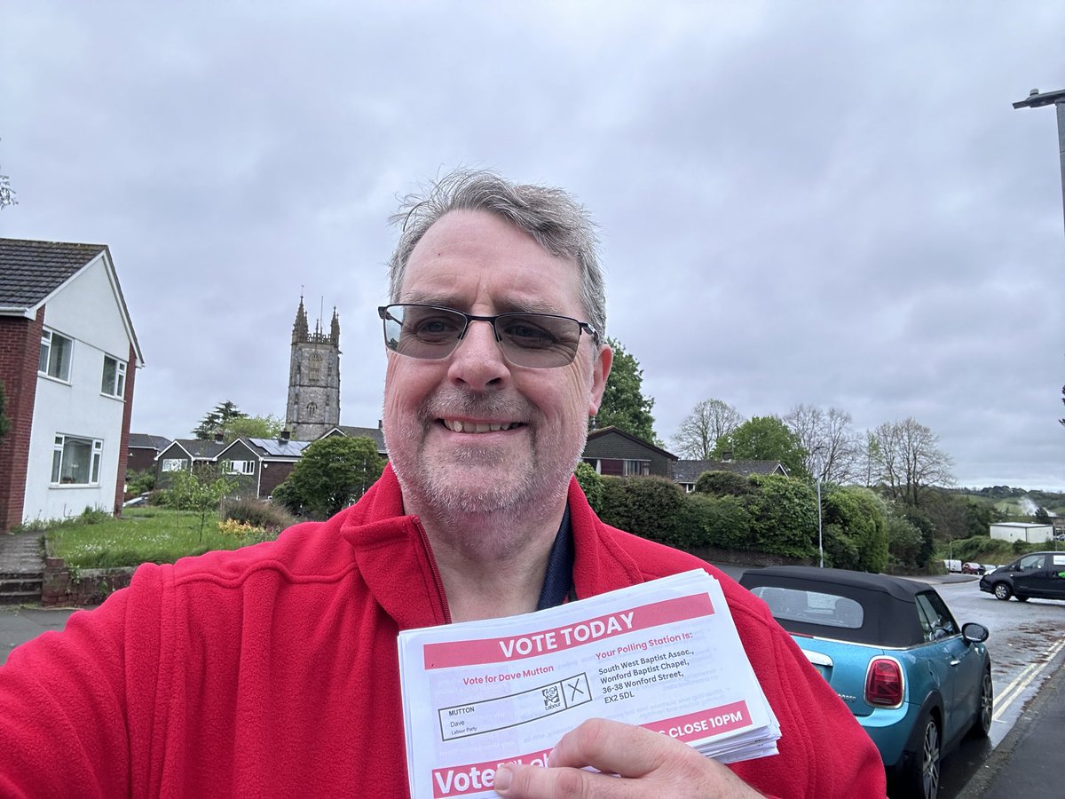Today’s the Day. Lots of complex challenges in Local Government A vote for #Labour in #Exeter, is a vote for the continuity of a strong Labour Group majority in the City Council, working hard to make the City a great  place to live & work #VoteLabour #Heavitree #LocalElections