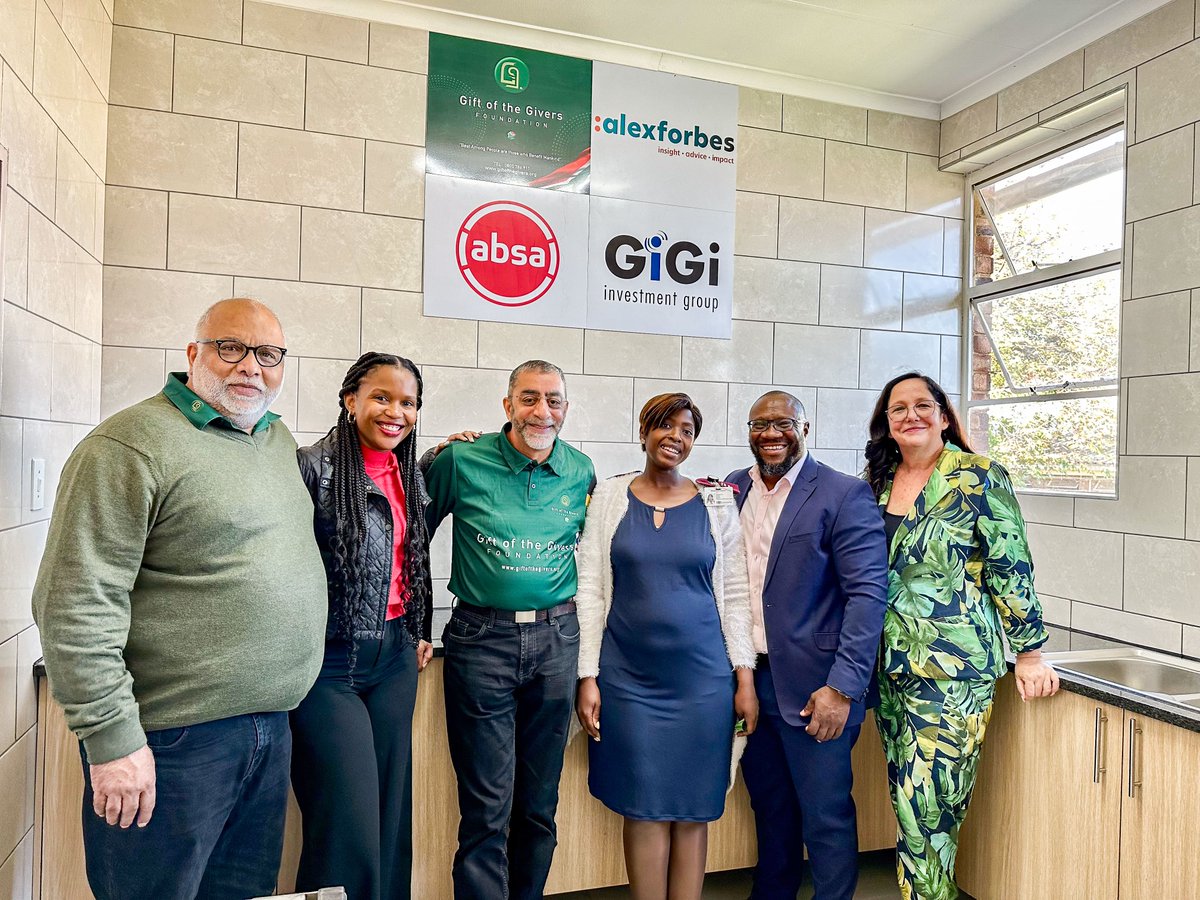 We're collaborating with @GiftoftheGivers for the improvement of 19 kitchen facilities at the Chris Hani Baragwanath Hospital, in Johannesburg, highlighting our strategic ambition to be an active force for good in communities: bit.ly/3WoYYkV #YourStoryMatters