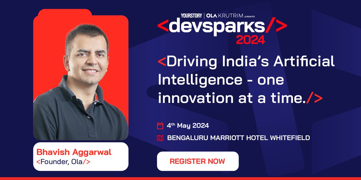 Bhavish Aggarwal (@bhash)  is the driving force behind groundbreaking ridesharing company @Olacabs and India’s largest electric two-wheeler manufacturer @OlaElectric. Now, he’s creating a roadmap for indigenous AI in India with Ola @Krutrim, a Large Language Model, AI company and