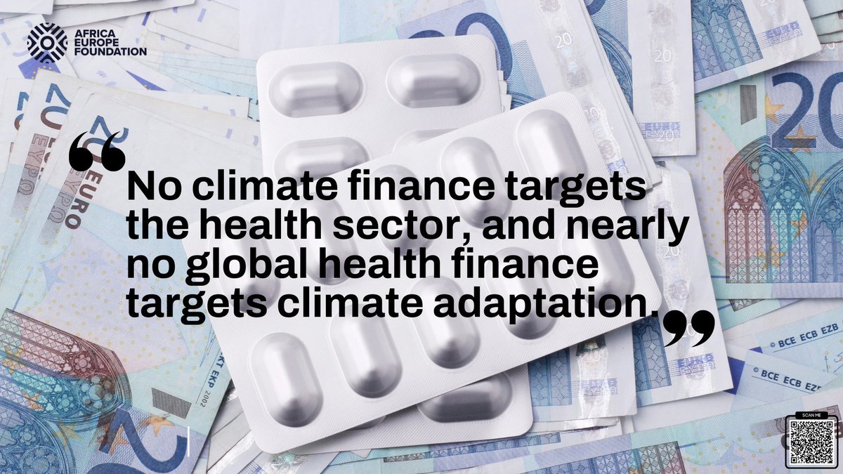 💰Multilateral climate finance for health has been limited. 🚨According to @TheLancet, almost no climate finance targets the health sector, and nearly no global health finance targets climate adaptation. 🤔How can we forge a new deal for the climate health emergency? 💡Find