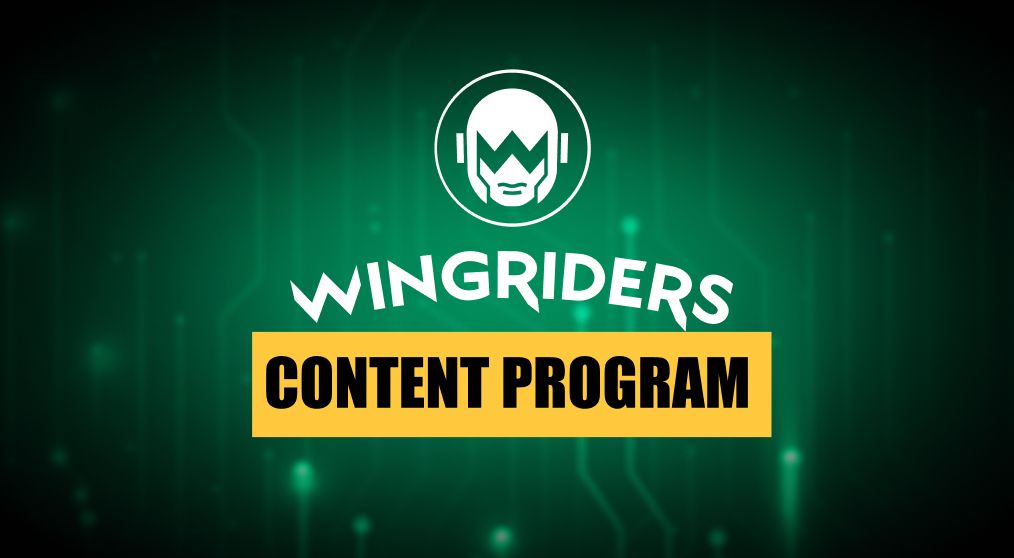Here's a quick reminder how the content program works👇 1) Create quality content about how Wingriders works 2) Tag @wingriderscom 3) Fill in this form: shorturl.at/muwK3 4) Earn $WRT for qualified content ⚡️ It's that simple. Can't wait to see what you create!