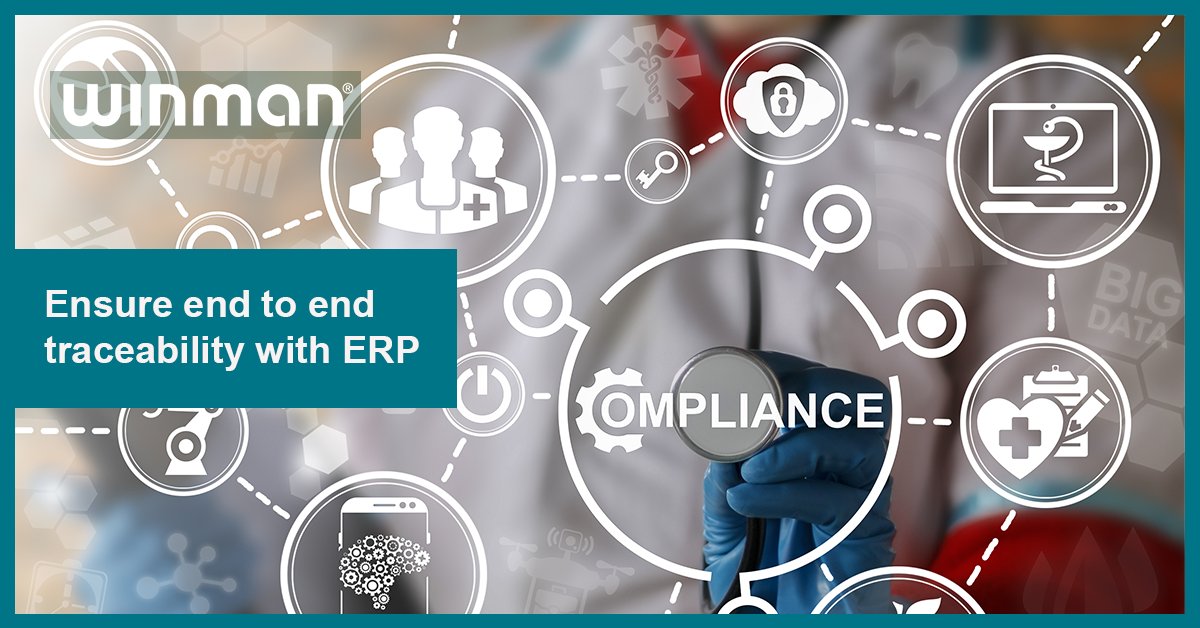 Regardless of the size of the product you manufacture in the medical industry, compliance is critical! ERP ensures end to end traceability Making meeting compliance regulations simple! hubs.ly/Q02sz5GC0 #WinManERP #MedicalManufacturing #ComplianceRegulations