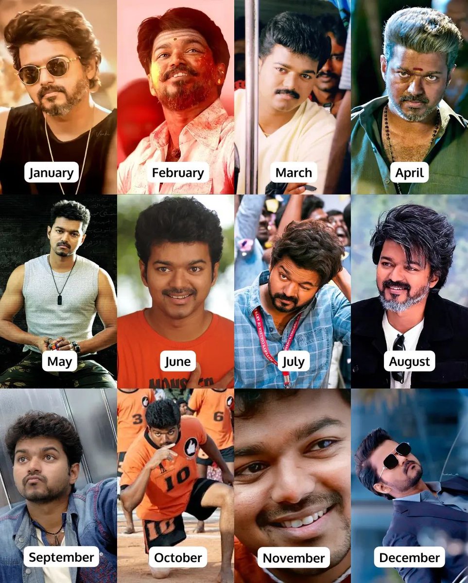 Your birth month ? Mine : Vijay bigil 😎🤏 #TrendingNow