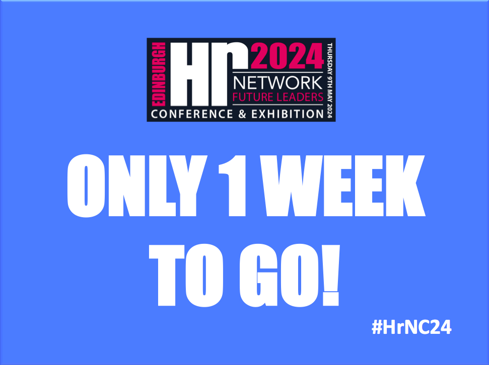 DELEGATE BOOKINGS CLOSE TOMORROW: There is only ONE WEEK to go until the @HrNETWORKNews 'FUTURE LEADERS' Conference & Exhibition #hrnc24 takes place. We will close the booking form TOMORROW FRIDAY 3RD MAY AT 5PM. BOOK YOUR DELEGATE PLACE NOW: lnkd.in/ej_d8JVD