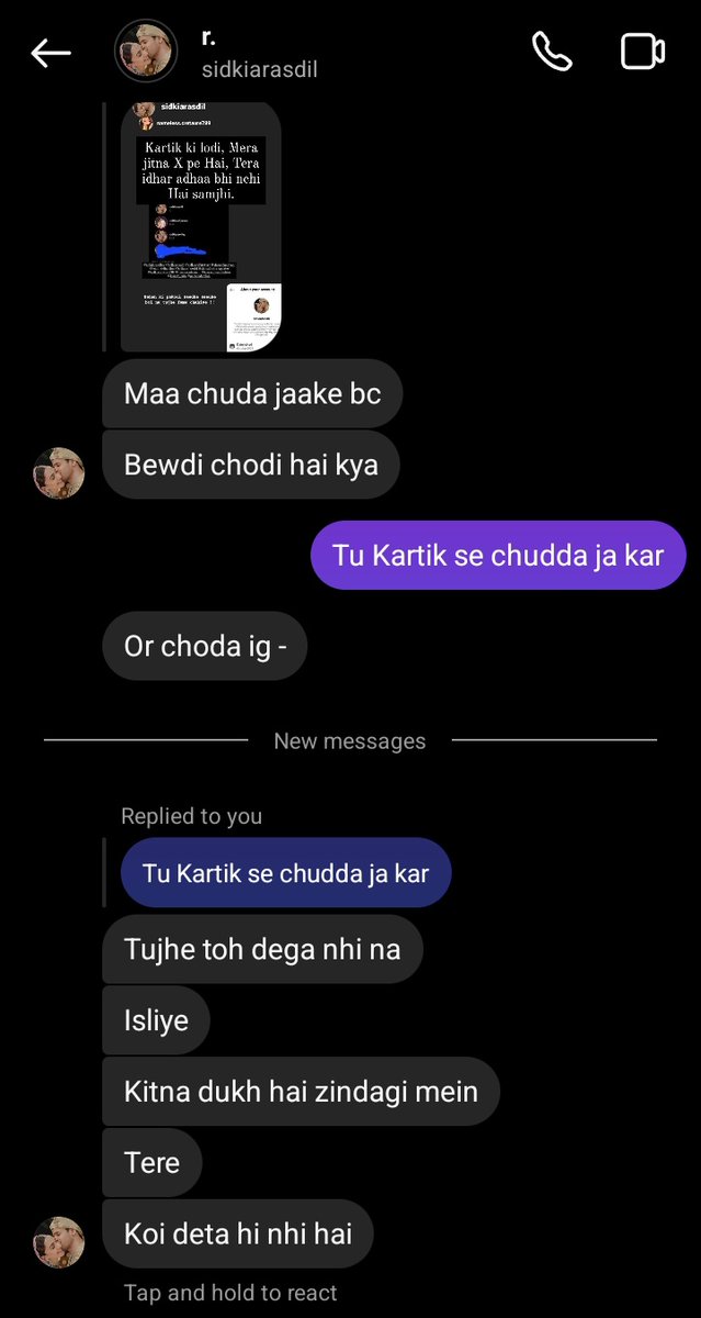 Just caught this Nibbi. Hence proved there are many Kartik fans ( Nibbi Shippers ) who use other's name for clout. This one was disguised as a #Sidkiara fan. Now my goal is to make sure the OG #SidharthMalhotra   fd found out about these. Fake fans like her are worse than haters