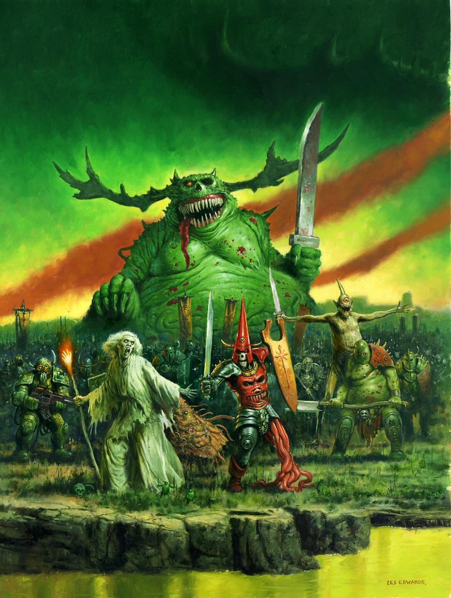 Nurgle's Army by Les Edwards