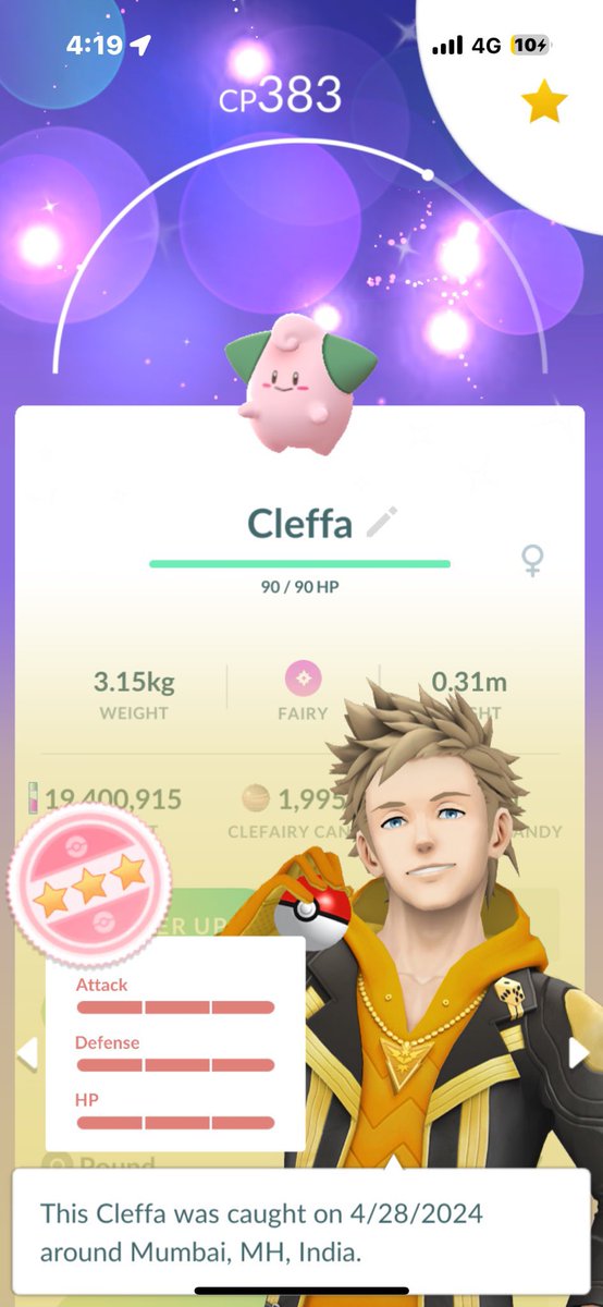 Huge Shoutout To Our Winner For Catch Of The Week 39 🥳

Winner - Shundo  Cleffa 
(@Ronnyshah09)