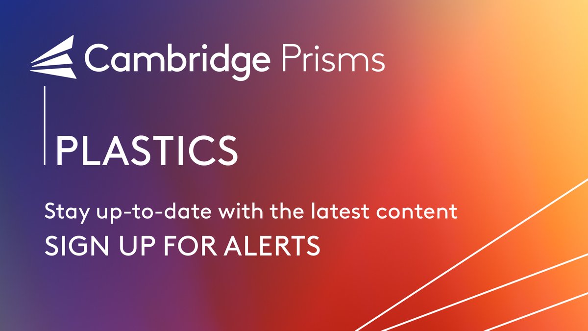 Keep up to date with the latest insights into the interplay between plastics, people and nature. Sign up for alerts for #CPPlastics: bit.ly/400tq4R #plastic #recycling #environment #waterquality #plasticpollution