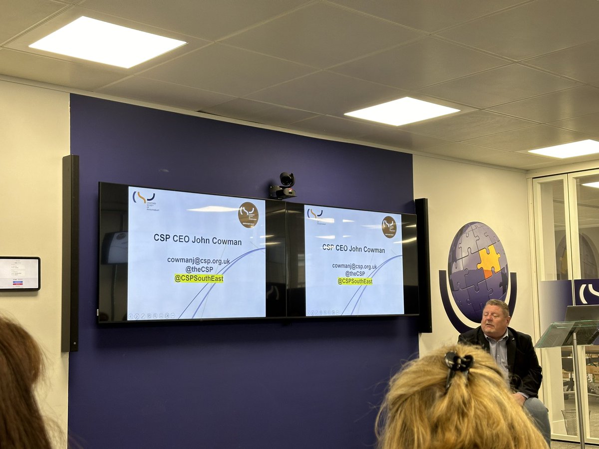 Good to hear from CSP CEO John Cowan on addressing #HealthInequalities and the vital importance of #CommunityServices #CareCloserToHome cowmanj@csp.org.uk @thecsp @CSPSouthEast @ESHT_AHPs @ESHT_CHIC @ESHTNHS