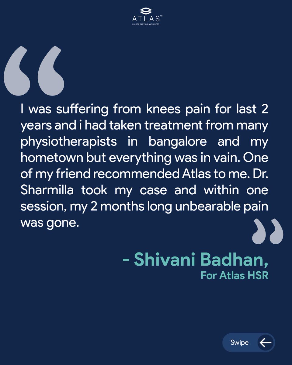 Let us start the month with some gratitude, shall we?  A big shoutout to our team for the commitment that they show to every single patient. And a heartfelt thank you to all our patients for their trust. 

#chiropracticcare #PHYSIOTHERAPY #thanku #PatientStories