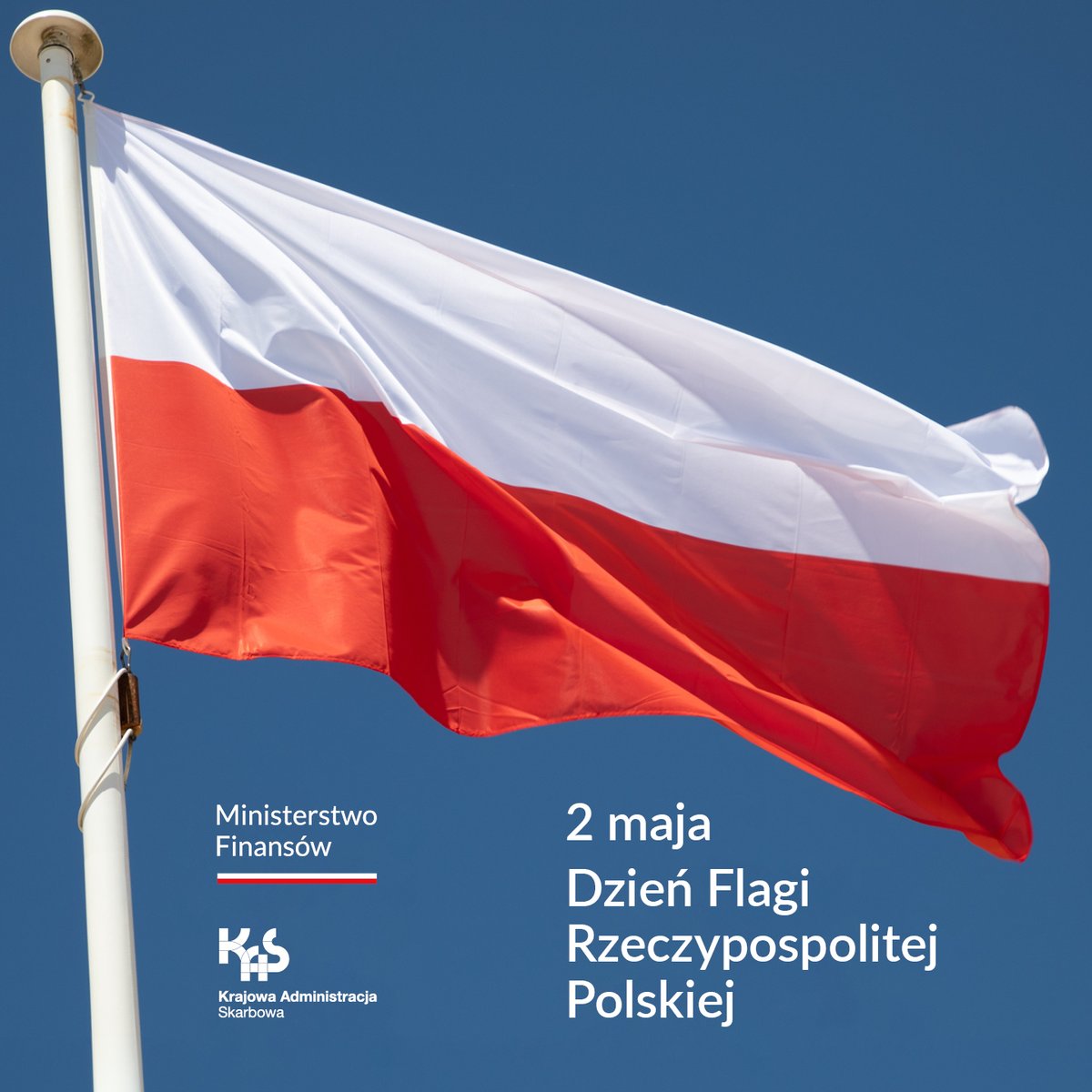 Dziś obchodzimy #DzieńFlagi Rzeczypospolitej Polskiej. 🇵🇱