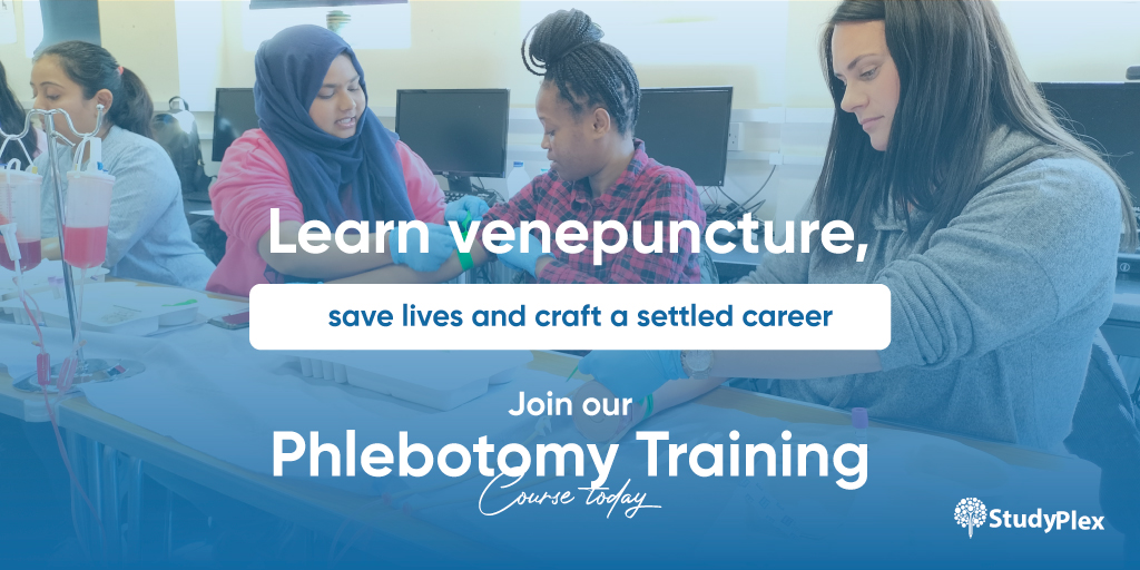 Launch Your Healthcare Career with Us!👩🏻‍⚕️ Join Our Phlebotomy Training Course Now!
 #phlebotomy #phlebotomist #phlebotomytraining #phlebotomycertification #certificate #training #trainingday #health #courses #OnlineCourses #studyplex

More Details: studyplex.org/course/phlebot…