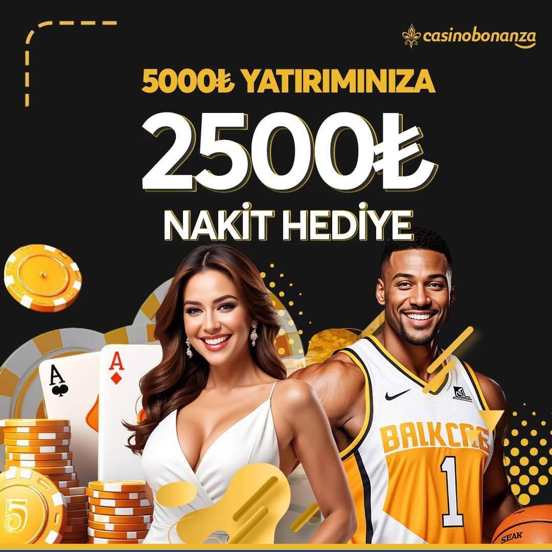 🌟 2500₺ NAKİT HEDİYE 🌟 ✖️ Kuralları yeniden yazıyoruz ! ✅ 2⃣5⃣0⃣0⃣₺ NAKİT HEDİYEN #CasinoBonanza’da HAZIR ! 🆒 Hemen promosyondan yararlan Nakit ödülü kap kazancın tadını çıkar ! Güncel Adres 🚩 t2m.io/casinobonanzac…