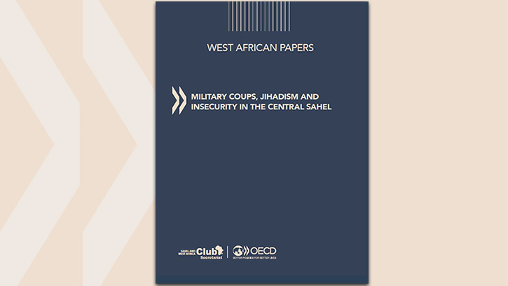 New report in the #WestAfricanPapers series on “Military coups, jihadism and insecurity in the Central Sahel” by Alexander Thurston (@sahelblog), who analyses the Sahelian coups of 2020-23 and the trajectories of #jihadism and #insecurity 👉 oe.cd/il/5xa