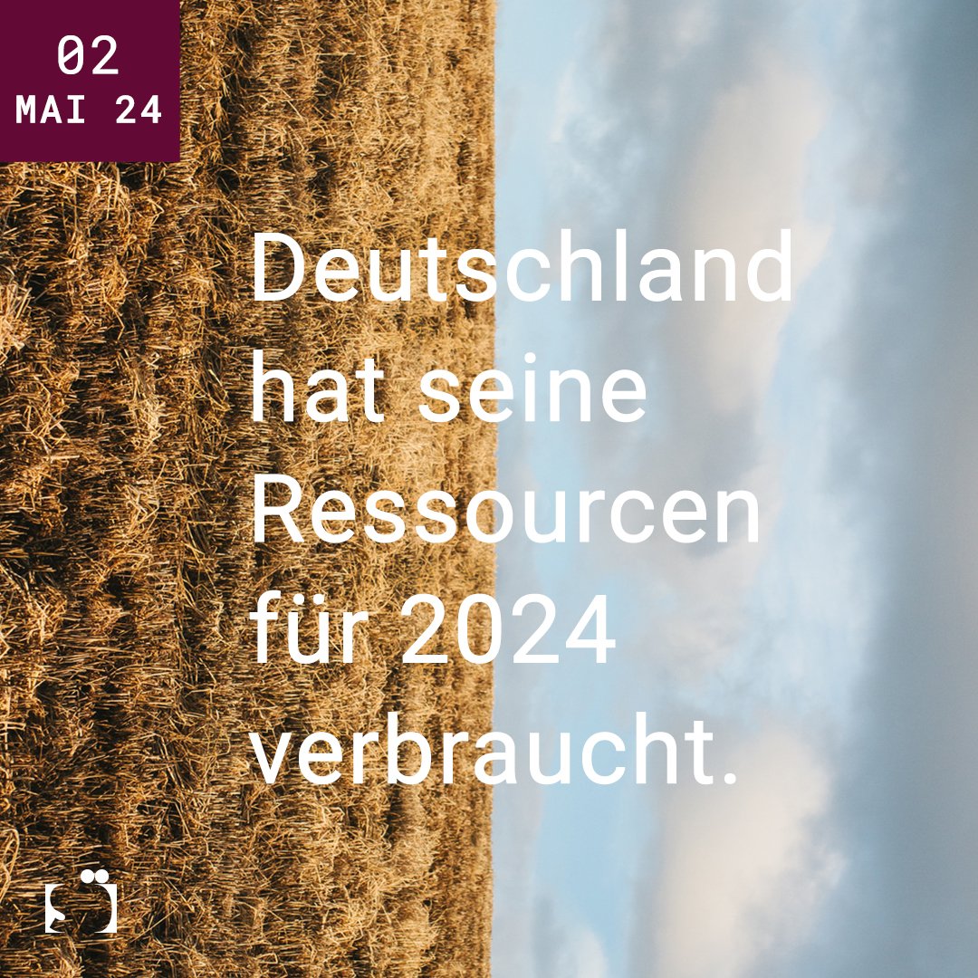 Die #Ressourcen sind aufgebraucht – der 2.5. markiert den diesjährigen #EarthOvershootDay für Deutschland. Wir forschen zu vielen Themen im Bereich #Nachhaltigkeit, vielleicht können wir mit unseren Projekten dazu inspirieren, selber aktiv zu werden: 👇 isoe.de/nc/forschung/p…