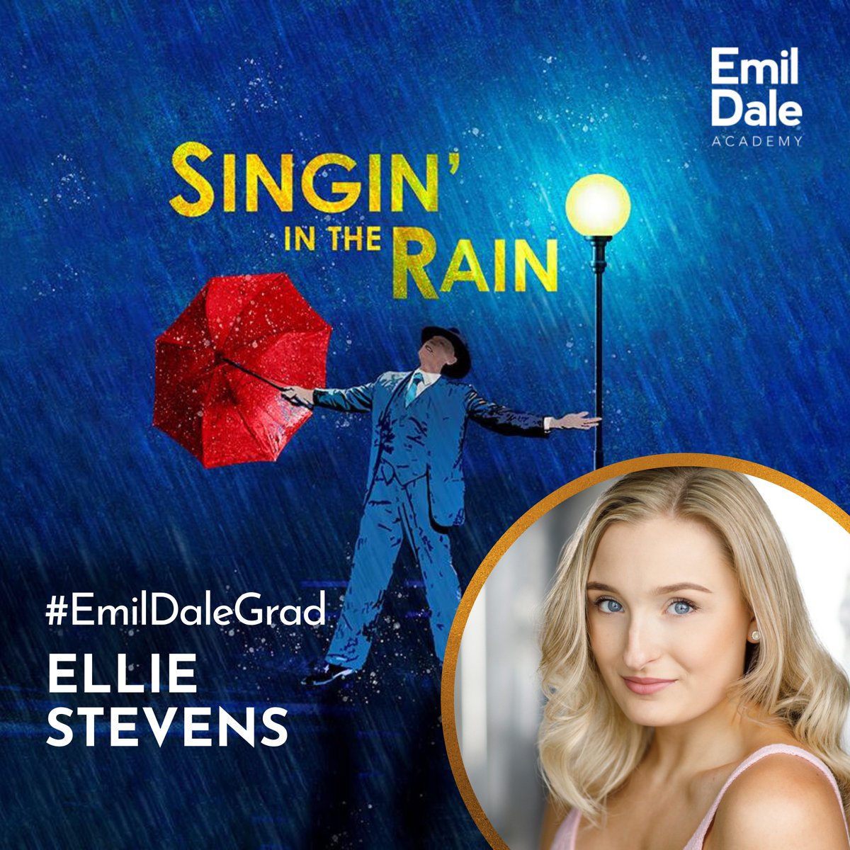 ✨ MORE GRAD NEWS! ✨ Huge congratulations to Emil Dale graduate Ellie Stevens who has been cast in Singin' In The Rain at Kilworth House this Summer! 💫 We were already proud of you ⭐️ #EmilDaleGrad #theatre #emildale #sing #dance #KilworthHouse #musicaltheatre