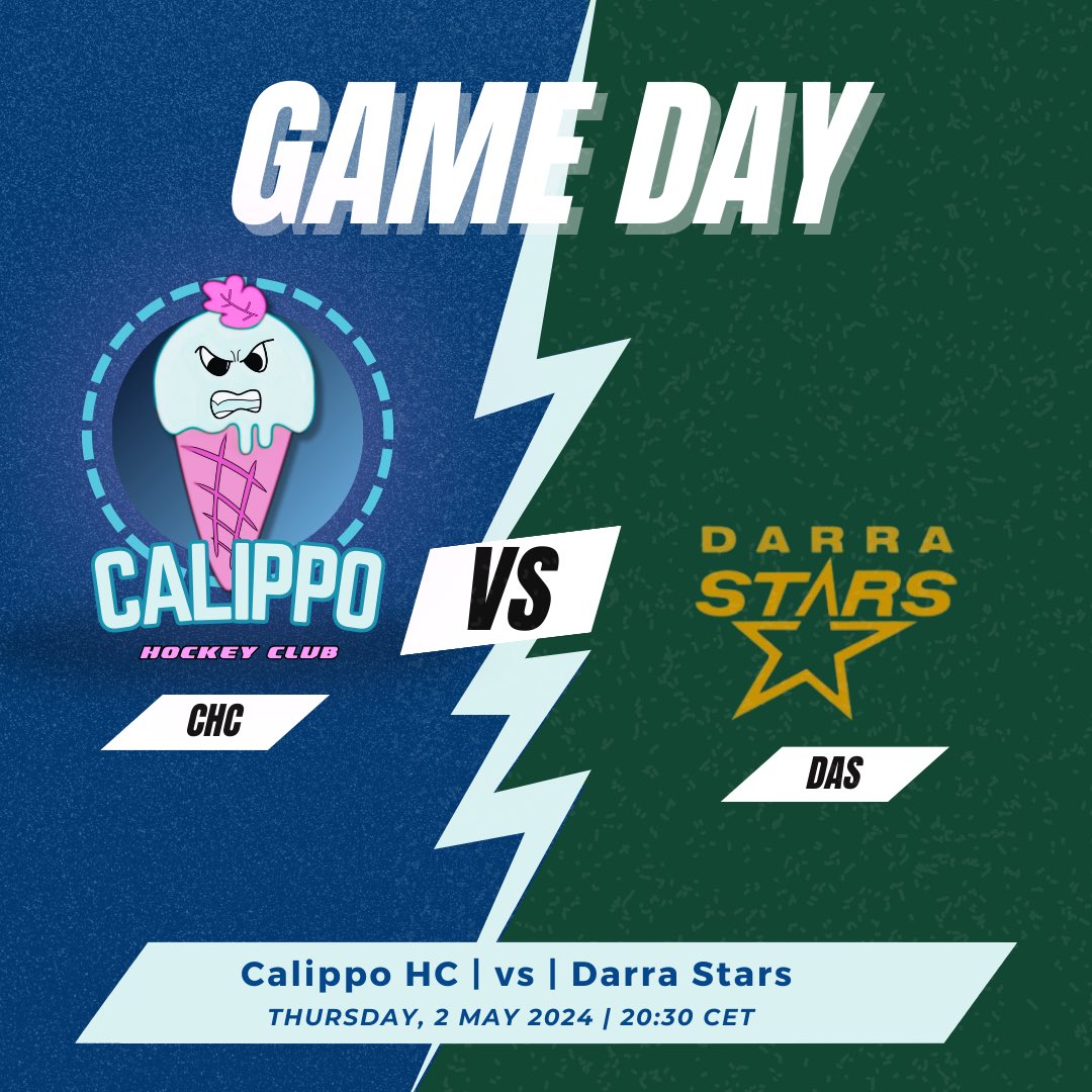 CalippoHC's tweet image. Gameday! 🏒

🆚 Darra Stars 
🕛 20:30 CET

Watch our games LIVE at: m.twitch.tv/fj0rdlax