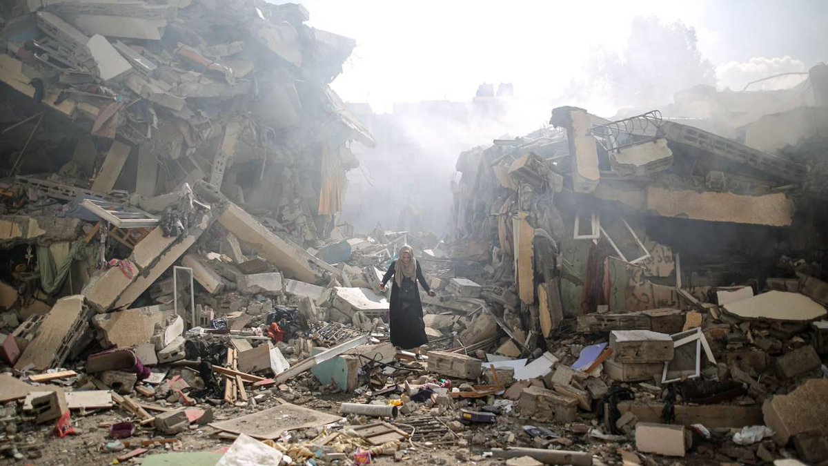 🔴 Birleşmiş Milletler: 

Gazze’deki enkaz Ukrayna’dakinden fazla