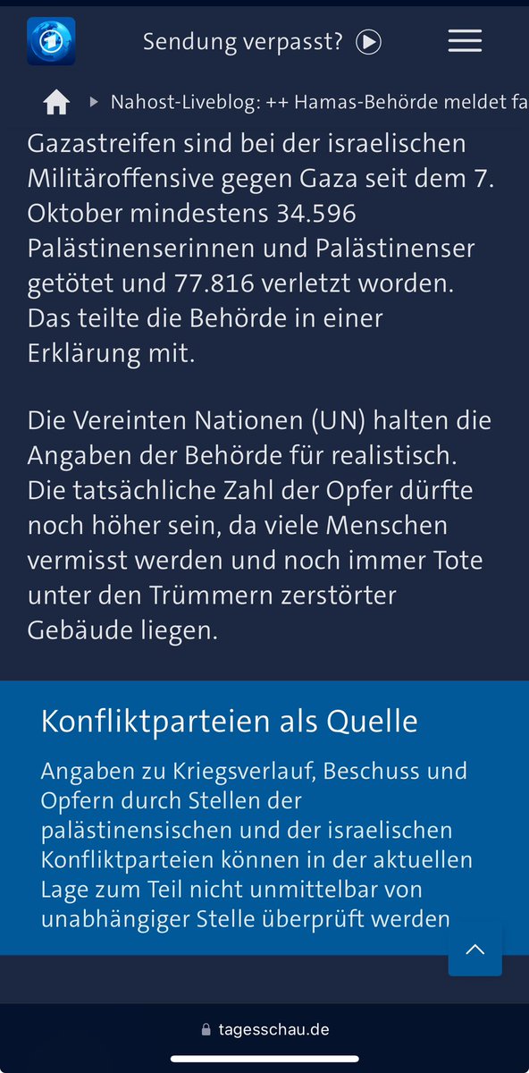 Natürlich glaube ich diesen Quellen! 🤡#HamasAreTerrorists 
#HamasisISIS 
#HamasRapists 
#Islamisten 
#IsraelUnderAttack 

#tagesschau