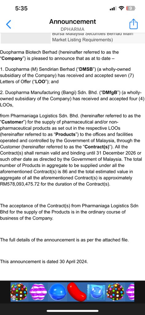 Pharmaniaga is such a joke & shit company but somehow always manage to bag government contracts. What do they do? Subcon the supply of meds to another public listed company duopharma 🤣🤣 Boustead & LTAT owns 47.3 & 7.8% pharmaniaga respectively while PNB/ASB hold 48.5% & EPF…