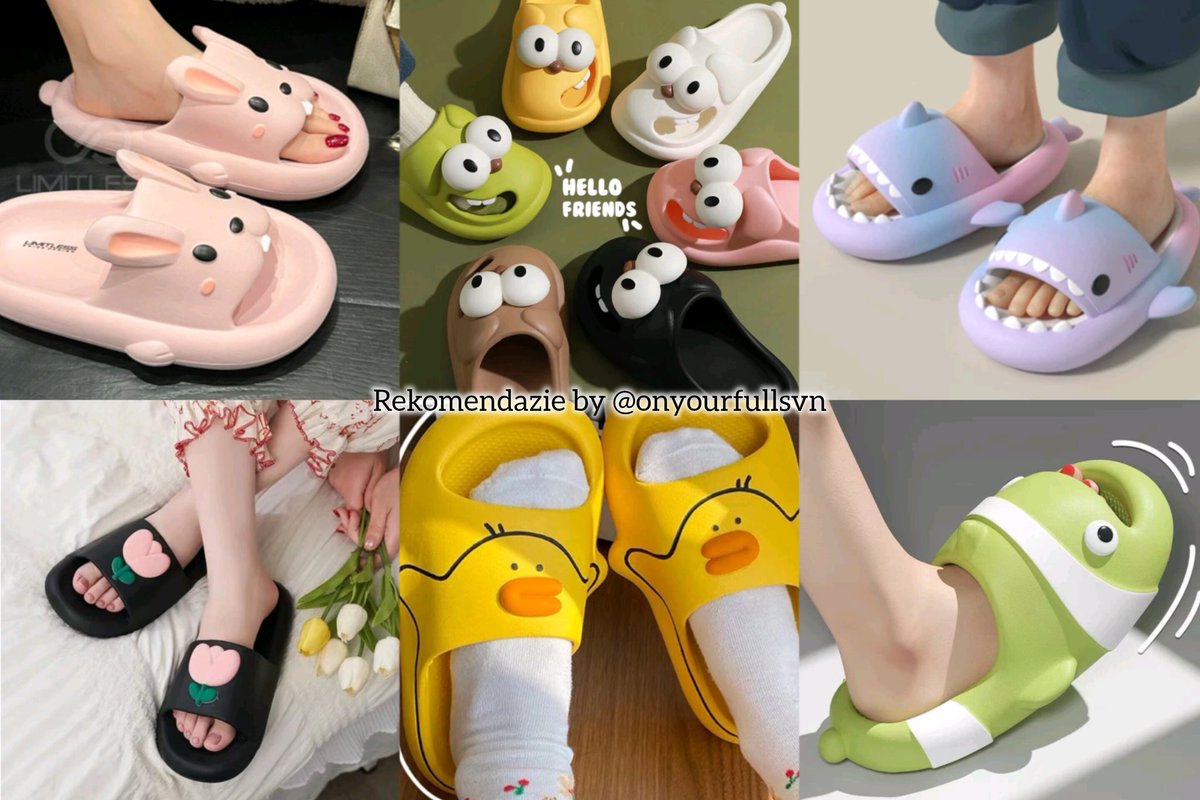 Sandal lucu🐣🦄🐬🦕

— a thread