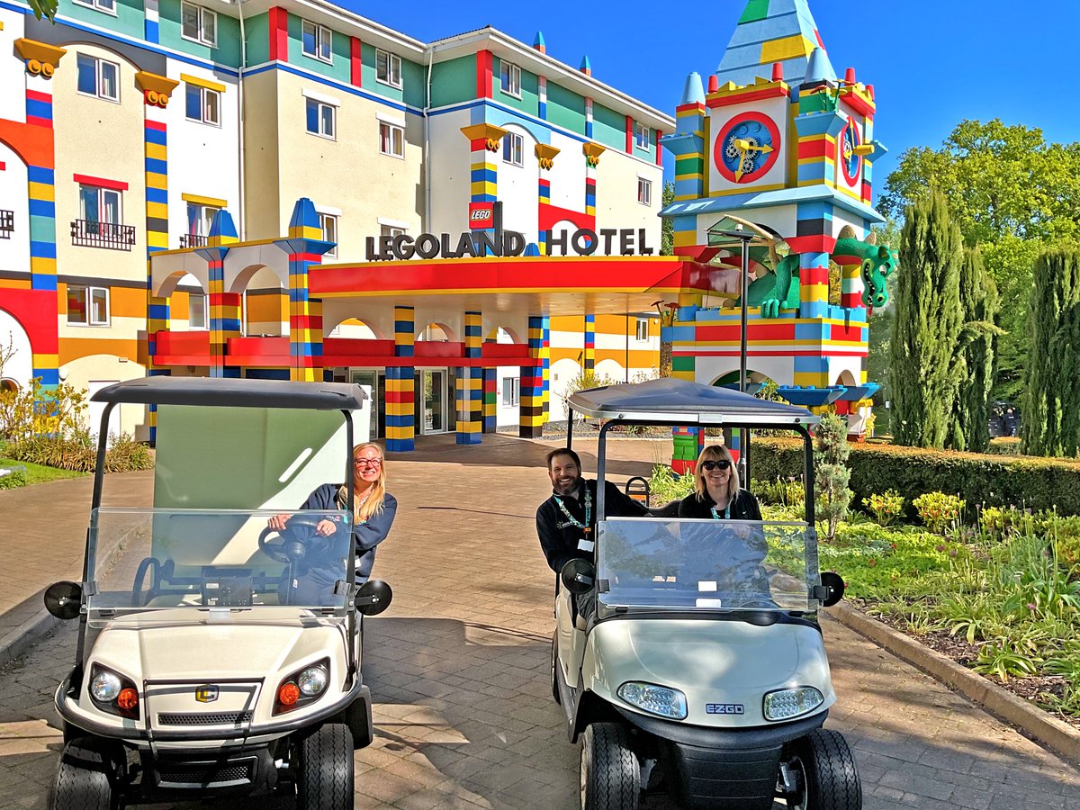 The first batch of brand new Cushman Haulers with custom made rear boxes along with the superb E-Z-GO RXV with rear seats have been delivered to LEGOLAND® Windsor Resort.

For more info and to arrange your test drive:
golfcaruk.com

#lego #ElectricVehicle
