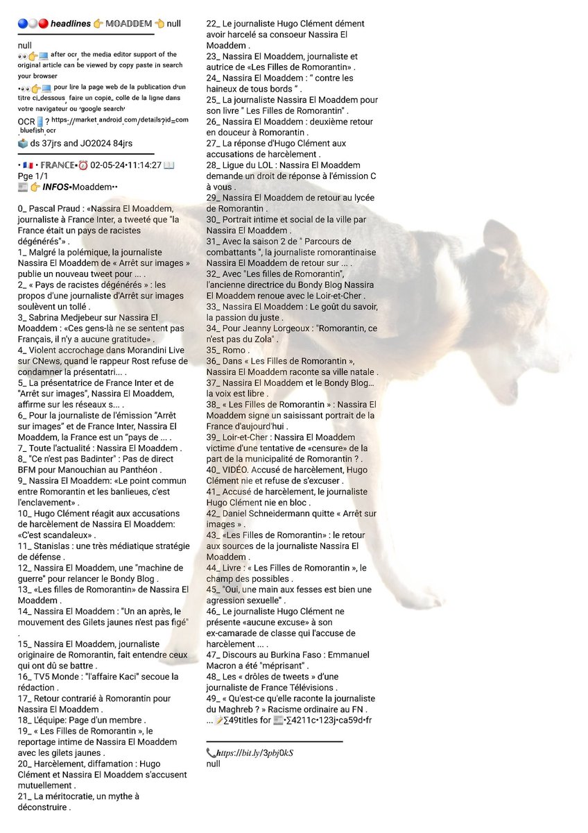 👀📰👇 #FranceInter insulte la France et les Français ?
#NordEclair #RMC #Europe1 #BFMTV #SudRadio #LeBienPublic #UE #LeFigaro #LeParisie #FranceBleu #Humanité_fr #NiceMatin #LaProvence #Cnews #Liberation #SudOuest #LeMonde #Humanité_fr #LaDépêche