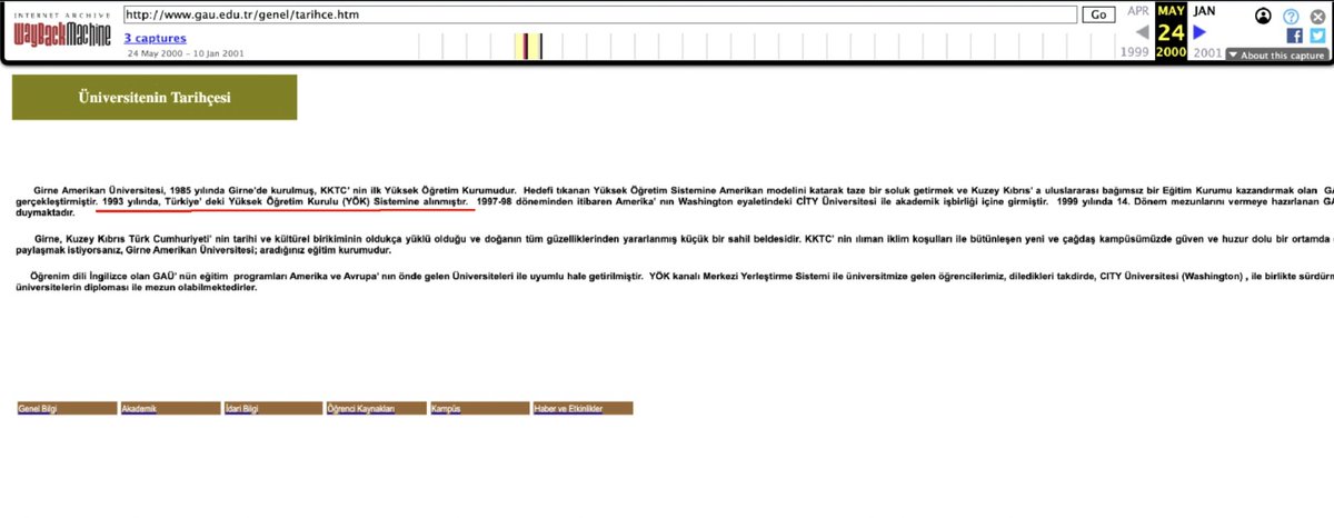 1993 yılında YÖK Sistemine alınarak akredite olan GAU'den 1990 yılında 'Yatay geçiş' yaptığını söylüyorsun. Bir iki belge kaldı, onlarıda alayım hem Kıbrıs yılların hemde okuduğun İngilizce İşletme hakkında tüm sorular cevap bulacak @ekrem_imamoglu