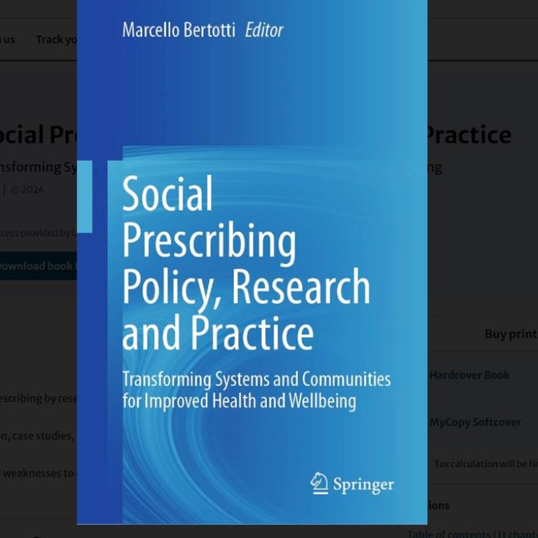 🎉 Exciting news! 📘 @koser_khan , Senior Research Associate at ARC NWC, co-authored a chapter in a new book on #SocialPrescribing and health inequalities. 

Read her insights and recommendations here 🗞️➡️tinyurl.com/3vfurcuy
 #ImplementEquity