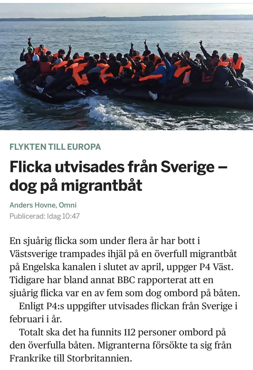 Hur kan man läsa denna nyhet o känna: Sveriges migrationspolitik är för generös?? omni.se/a/Gy1XoQ