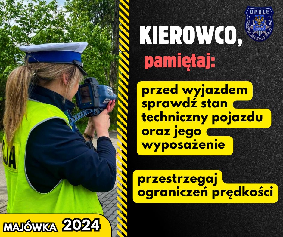 @PolskaPolicja @MSWiA_GOV_PL #Majóka2024 #bezpieczeństwo