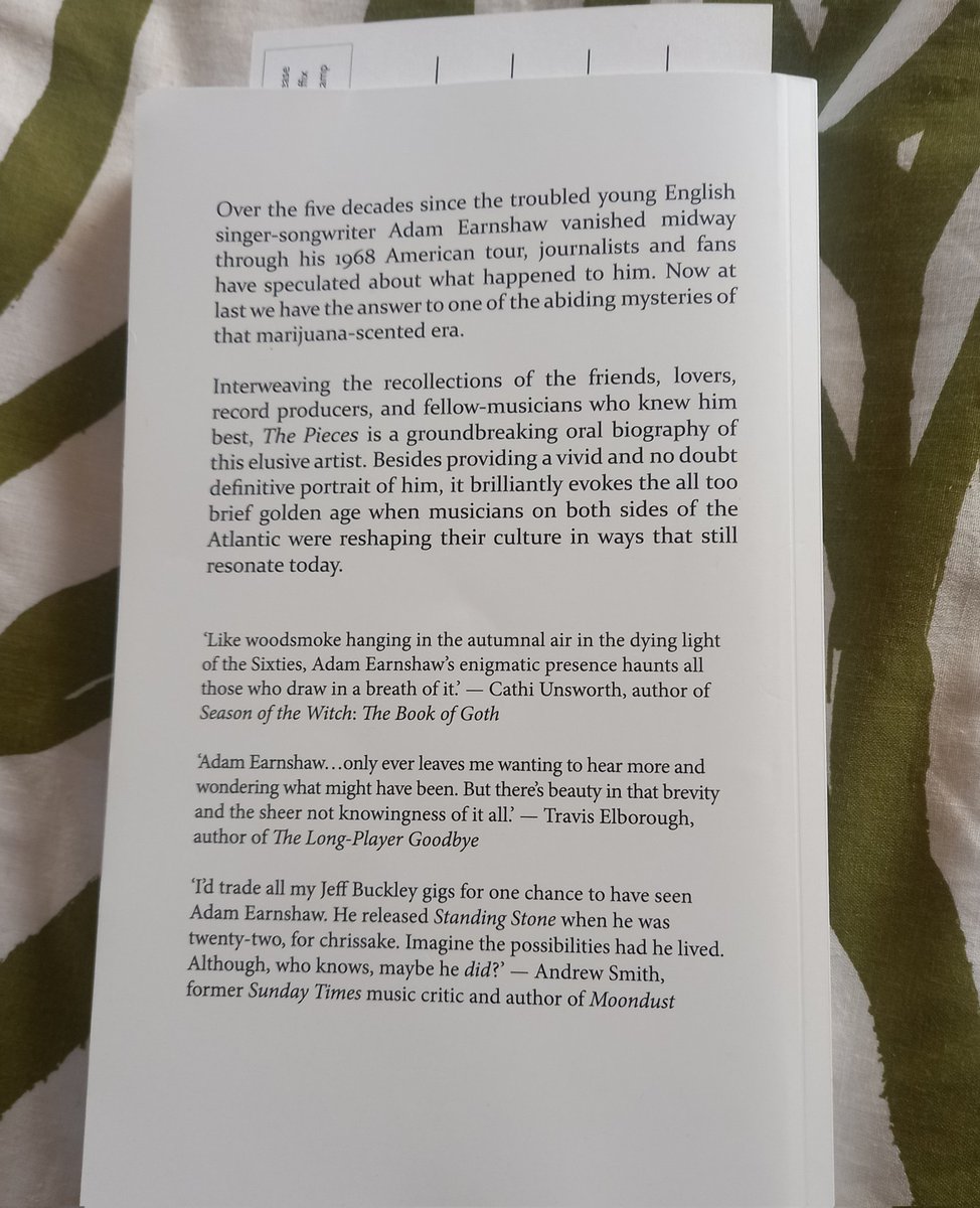 I quite enjoyed this kaleidoscopic oral biography of a fictional lost folkie, though it is somewhat hampered by almost every character speaking in more or less the same register.