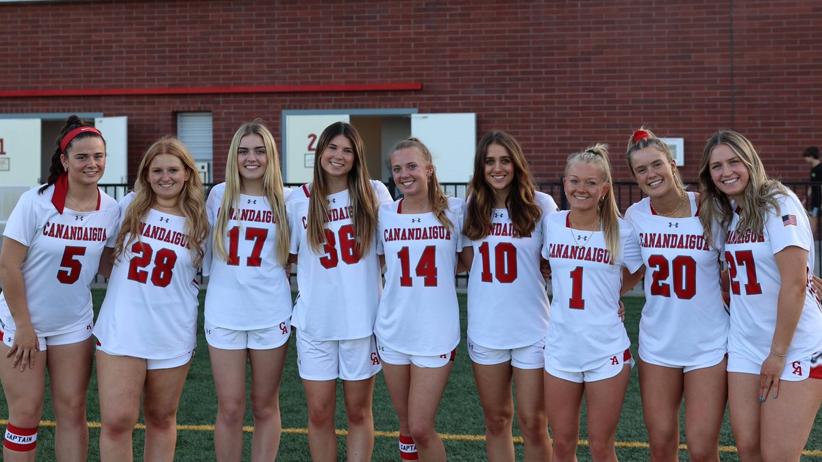 Canandaigua 9 - Spencerport 6
⬜️🟥Senior Day for Girls Lacrosse🟥⬜️

Next Up: Fairport on Friday, May 3
#CanandaiguaProud