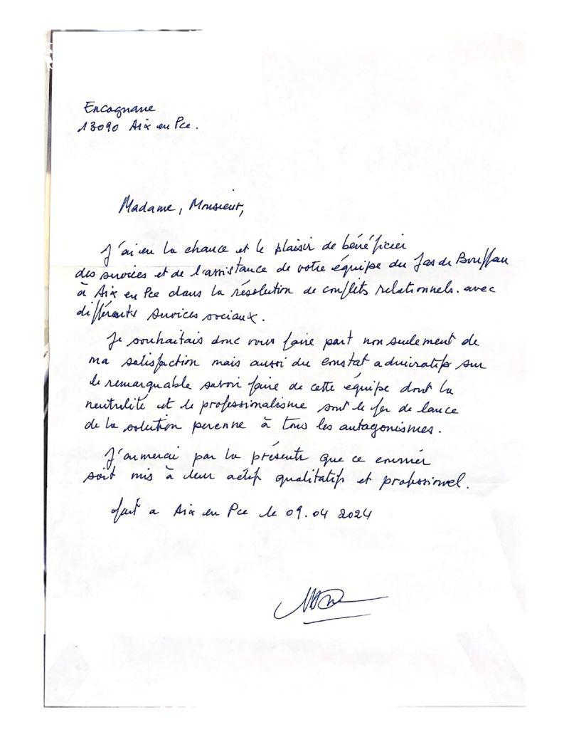Fiers de recevoir des témoignages de reconnaissance pour notre équipe de médiateurs à Encagnane. Félicitations à tous et à nos précieux partenaires. Appel à une validation rapide de la loi sur la reconnaissance de notre métier au Sénat, surtout après de tels retours positifs