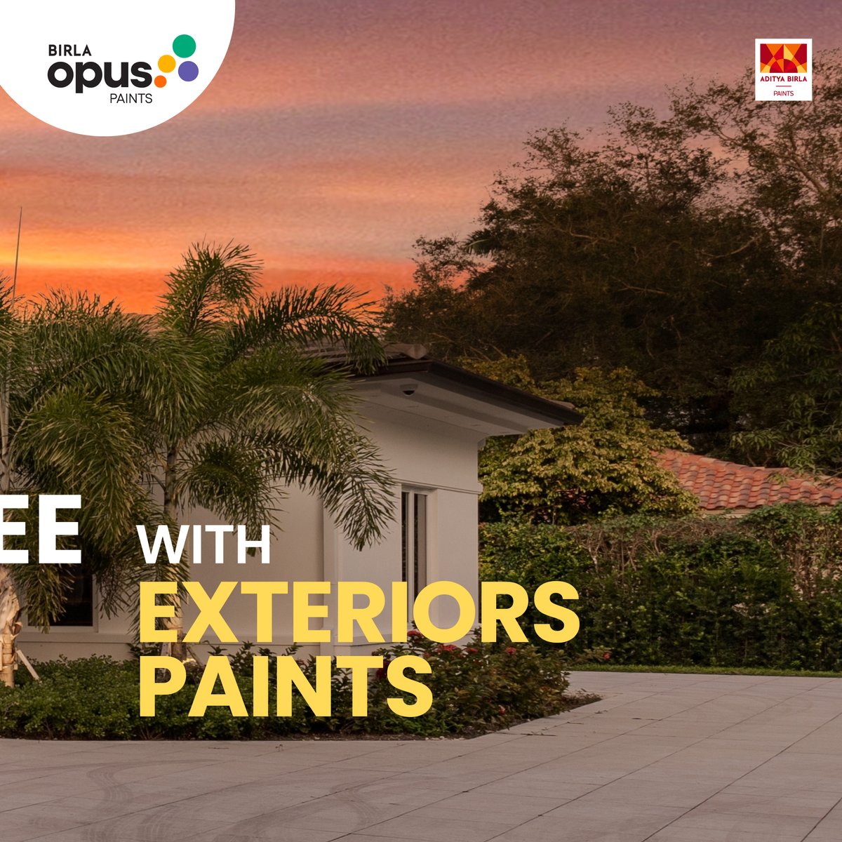 Lighter colours reflect more heat, keeping the home cooler. Keep your homes cool for years together with exterior paints.    

#BirlaOpus #BirlaOpusIsHere