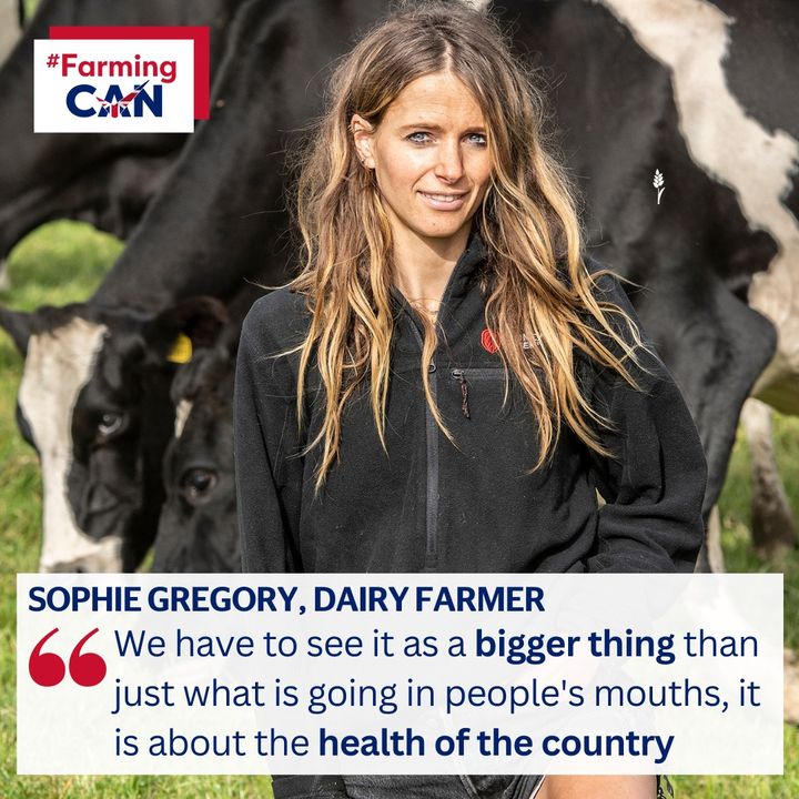 Farmer from non-ag background showcases world of possibilities 🌍 🙌 Sophie Gregory, with thousands of social media followers, highlights the behind-the-scenes of farming, driven by her passion to make agriculture accessible to all. bit.ly/3JJ4Qy4 #FarmingCAN