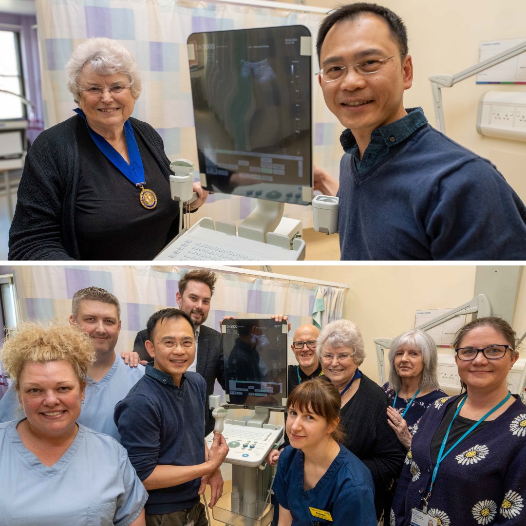 Patients with suspected prostate cancer or kidney stones are receiving their investigations or treatment more quickly thanks to a brand-new ultrasound scanner at the Alexandra Hospital. The scanner was purchased after a £75,000 donation from the hospital’s League of Friends.