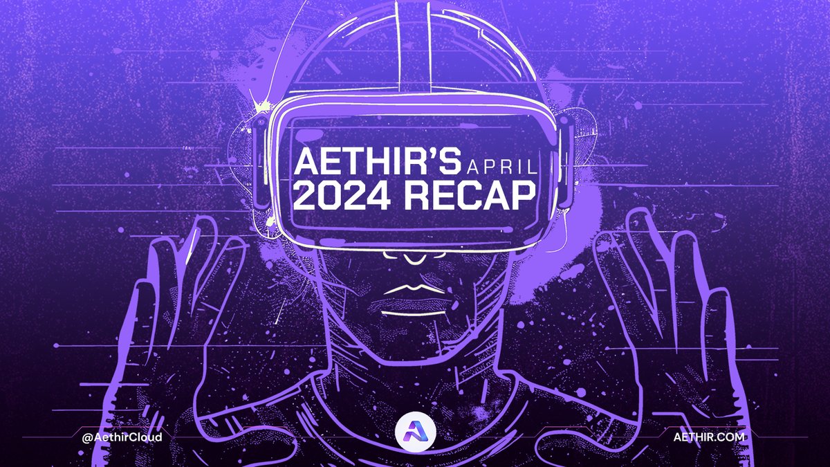 April 2024 was exceptional for Aethir and the community. It was marked by our successful historical checker node sale and a significant presence at the @token2049 Dubai event 🏝️ ↓ We took a leap into the future, unveiling the @AethirEdge, a revolutionary edge computing device