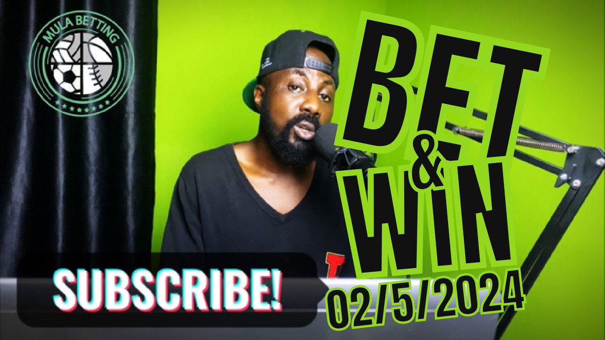 BET & BOOM WITH MY FOOTBALL PREDICTIONS TODAY 👇🏼👇🏼👇🏼👇🏼👇🏼👇🏼👇🏼👇🏼 youtu.be/Vf78Q5znchk?si… Pls Watch, like & Subscribe. 💚💚💚