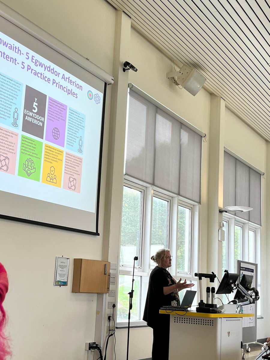 StressWales's tweet image. Dr Joanne Hopkins discussing our Trauma-Informed Framework @acehubwales @AberUni