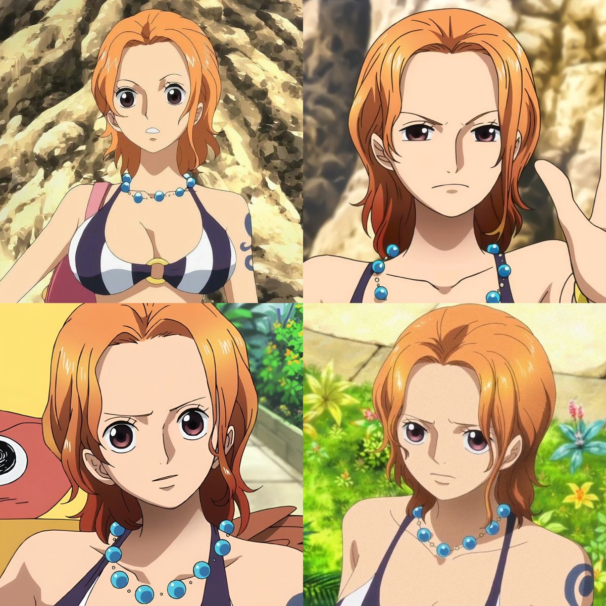 Nami in a «strong world» 😍