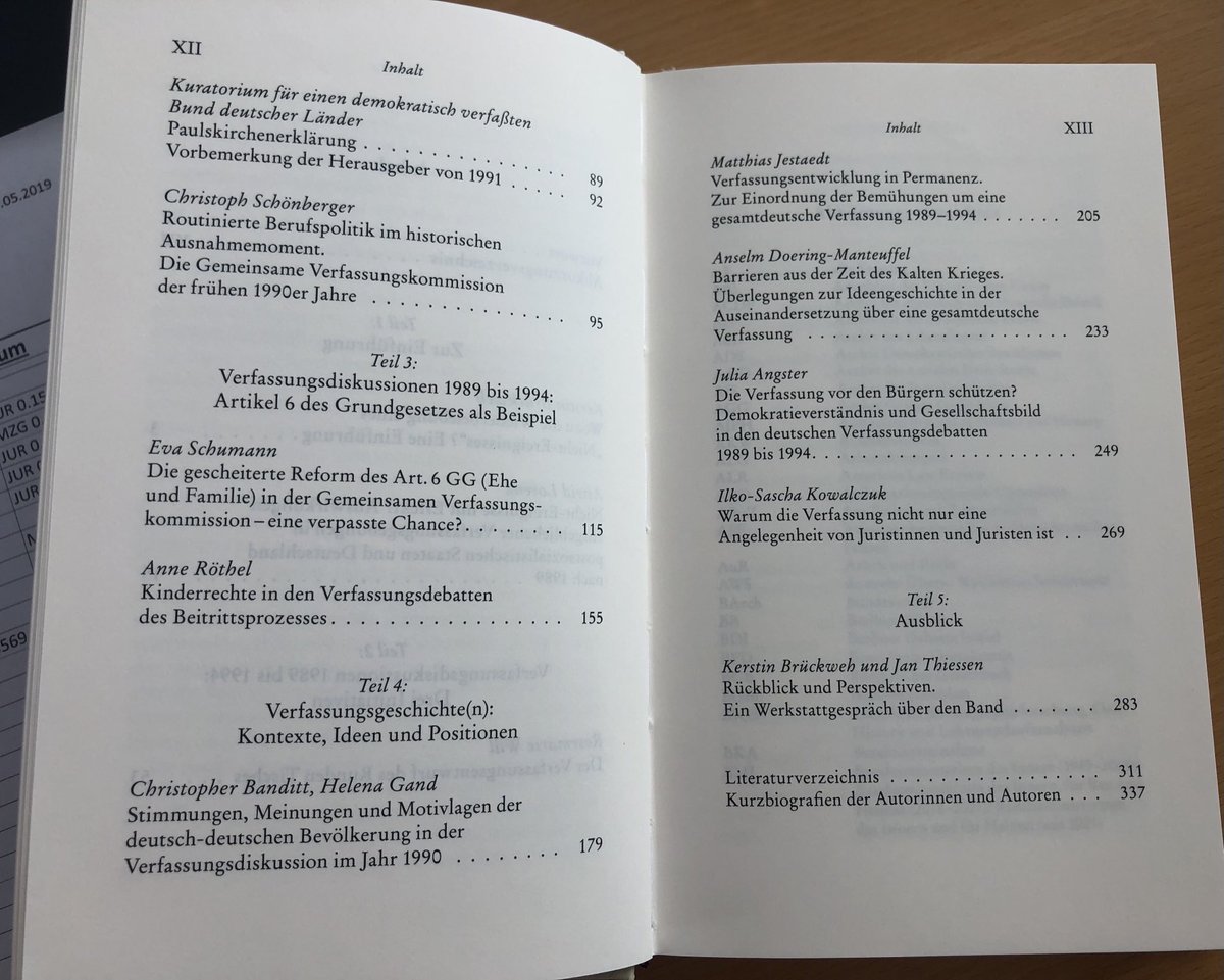 Neuer Band des Arbeitskreises Recht und Zeitgeschichte, hrsgg von ⁦@KerstinBruckweh⁩ - das „Nicht-Ereignis“ ist die 1990 ff unterbliebene Verfassungneugebung. ⁦@adwmainz⁩ ⁦