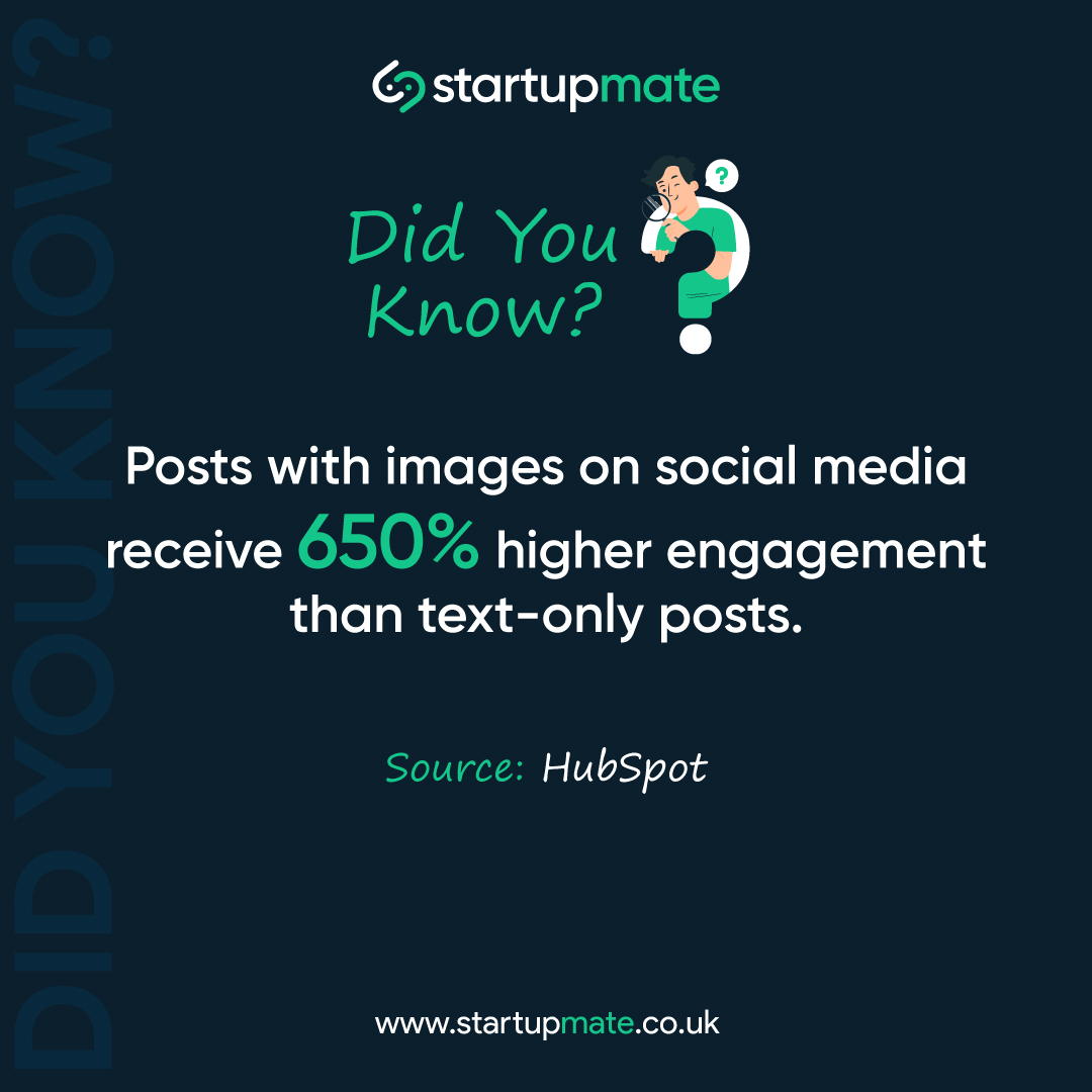 Did You Know?

#SocialMediaFacts #VisualMarketing #SocialMedia #SocialMediaPost #EngagementBoost #SocialMediaTips #Branding #CorporateBranding #BrandingAgency #MarketingAgency #Startup #Startupmate